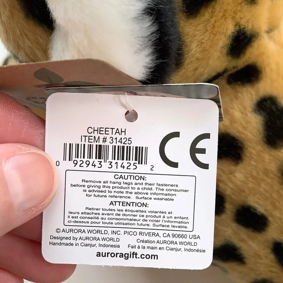2/$30 AURORA Flopsie Cheetah 12 in. - Picture 11 of 16